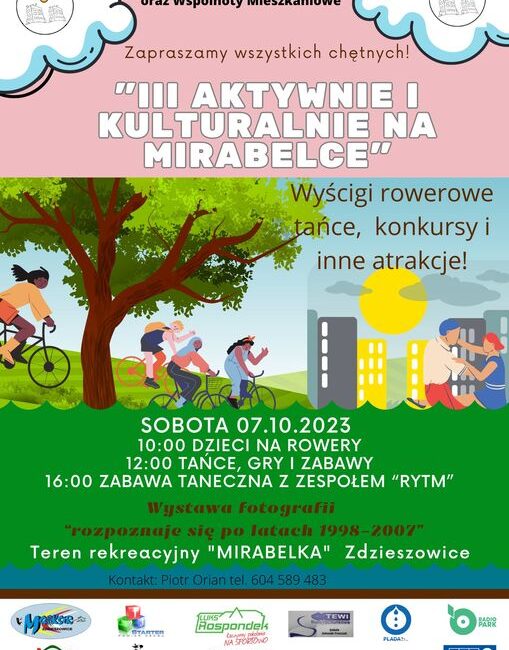 III aktywnie i kulturalnie na Mirabelce | www.zyrowa.pl